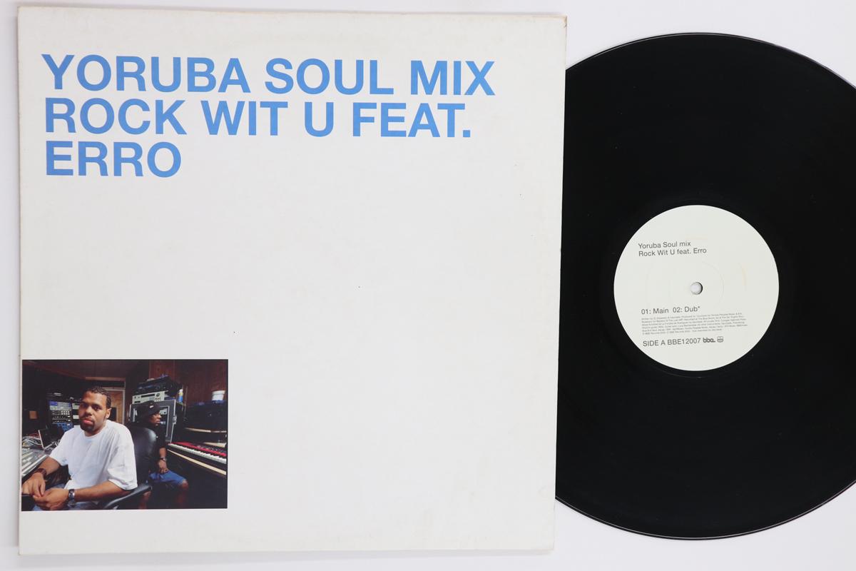 

12inch Record DJ JAZZY JEFF Rock Wit U Yoruba Soul Mix For BBEBG12007 BBE 2002 UK Dance Electronica Used