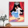 Diamond Mosaic Colorful Diamond Painting Cinderella and The Prince Full Round Embroidery Cartoon Creative Hobbies Wall Decor