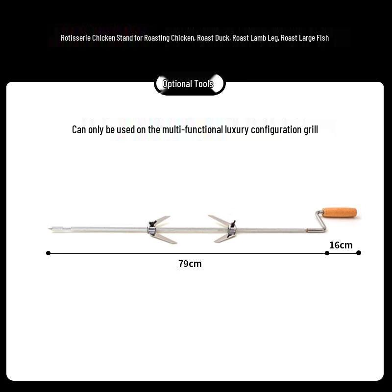 Portable Folding Outdoor Charcoal BBQ Grill