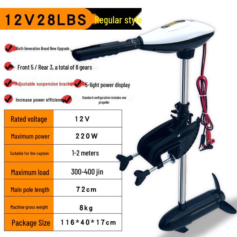 Электрический лодочный мотор Time Bird