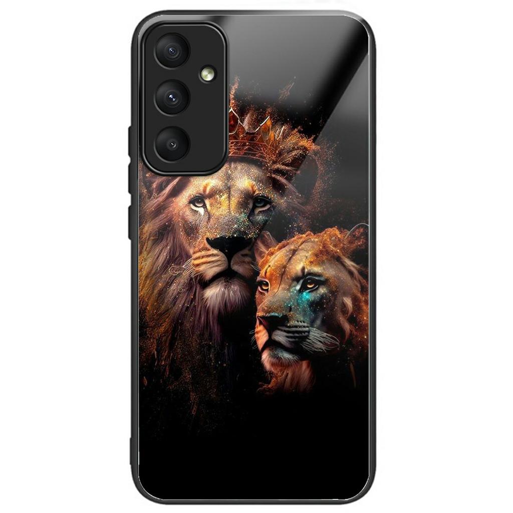 For Samsung Galaxy A17 5G/A17 4G/A26 5G Case Tempered Glass TPU Drop-Proof Pattern Printing Phone Cover