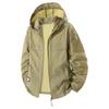 Men's Plus Size UPF50+ Ultra-Thin Ice Silk Sun Protection Fishing Jacket