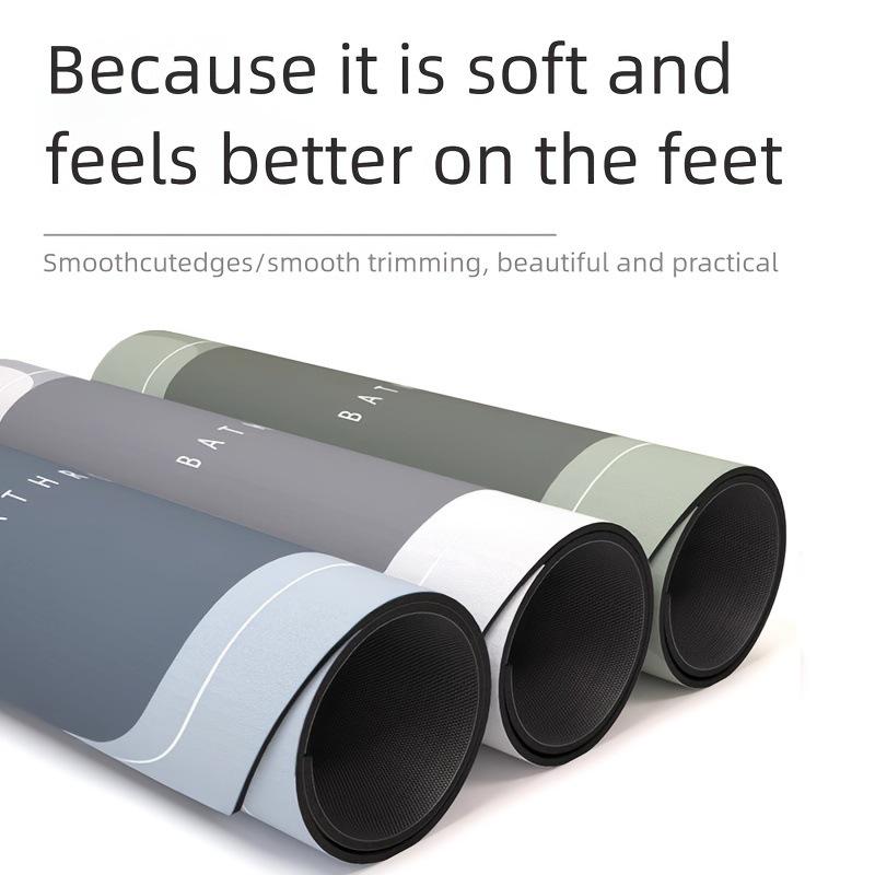 Moderní minimalistická neklouzavá kuchyňská rohož z křemeliny - Absorbující vodu a olej, Omyvatelná podlahová rohož