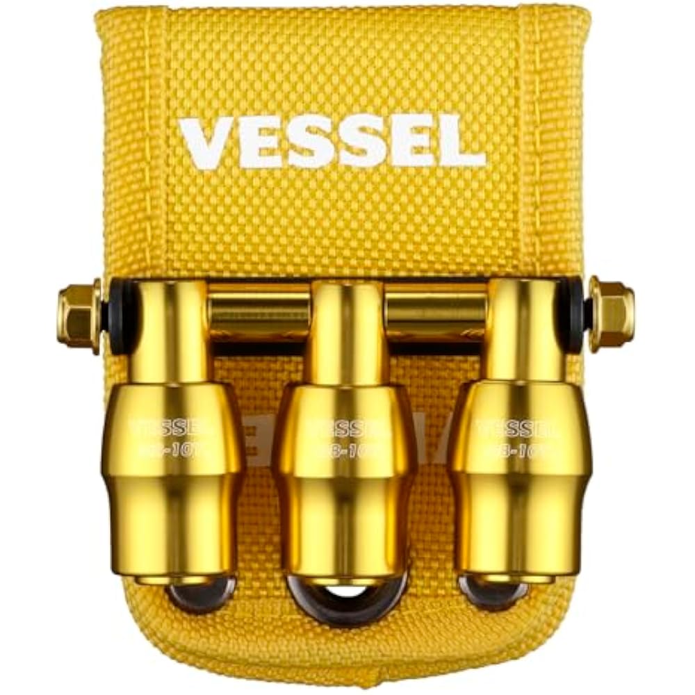 VESSEL (VESSEL) Limited Quick Catcher Triple Holder Yellow QB-10B3YY