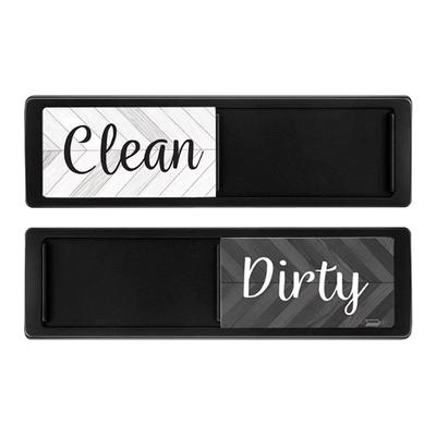 A25F-Double-Sided Magnetic Refrigerator Sticker Fridge Guide Sign For Dishwasher Magnet For Dishwasher Indicator