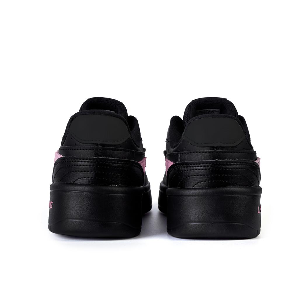 Li Ning Slip Resistant Cushioning Abrasion Resistant Low top Skateboard Shoes Men's Black Pink AGCU515-5(Team746-)