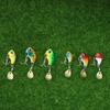 5Pcs Fishing Lure Kit 7G/14G/20G Metal Vib Artificial Bait Sinking Spinner Spoon Fishing Accessories Jigs Fishing Tackle