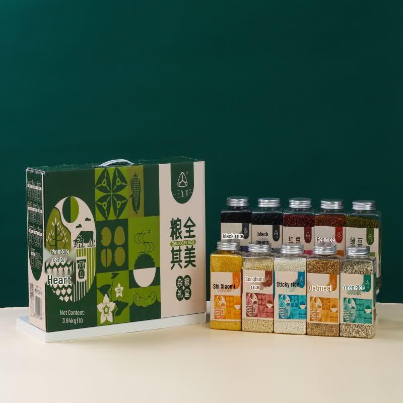 SANSHENGQIAO Grain Gift Box