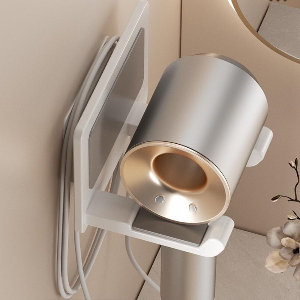 Selbstklebender Föhnhalter Stanzfreies Design Platzsparend Selbstklebehalter Universelles Wandmontagegestell
