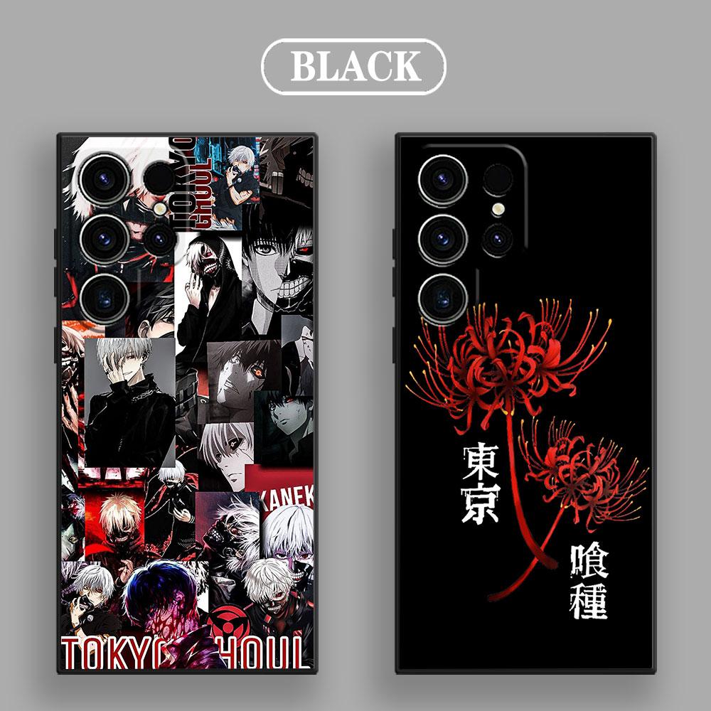 Tokyos Ghouls Anime Ken Kaneki S25 Ultra Case For Samsung Galaxy S25 S24 S23 S20 S21 FE S22 Ultra S10 Plus Case Soft Phone Cover