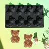 Bear Shaped Silicone Mousse Mold Reusable Baking Mold for Cakes Desserts Heat Resistant Non-Stick & Easy Clean Baking Mold for Home Bakers & Sweet