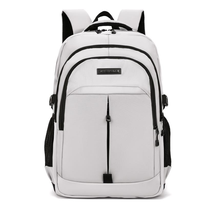 Schoolbag fashion new simple casual backpack large capacity college student schoolbag light travel commuter computer backpack
