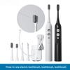 New Electric Toothbrush Flusher Integrated Two-in-one Waterproof Magnetic Levitation Sonic Toothbrush Household Flusher