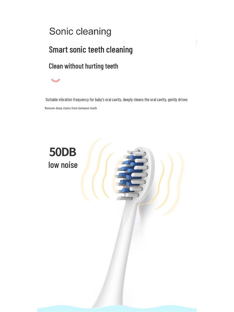 Kids' Rechargeable Sonic Electric Toothbrush & Water Flosser with Soft Bristles