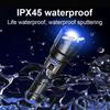 Powerful Usb Xhp360led Reachargeable 2024 Flashlight Ipx45 High Power Led Flashlight Zoomable Lantern Outdoor Led Torch