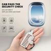 Stainless Steel Portable Door Lock Anti-theft Lock Heavy Duty Security for Home,Hotel,Apartment,College Dorm & Travel