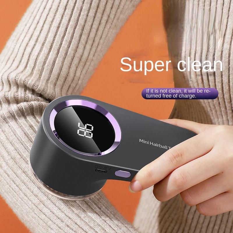 Dispozitiv de îndepărtare a scamelor pentru îmbrăcăminte Dispozitiv electric portabil de îndepărtare a peletei Fuzz Display LED Reîncărcabil pentru haine Aparat de ras pentru țesături Dispozitiv de îndepărtare a pufurilor