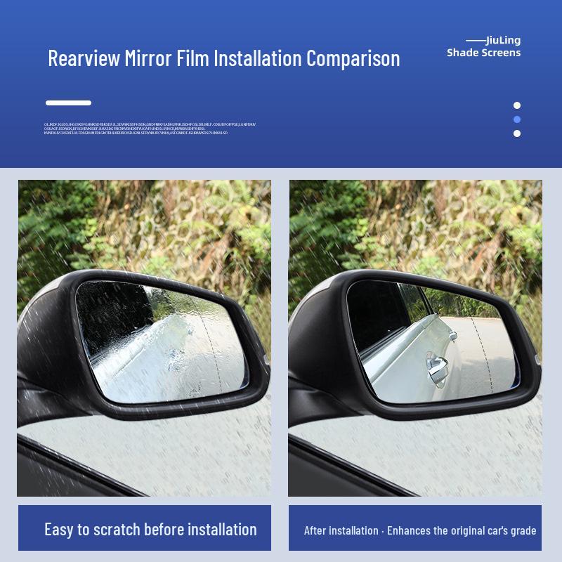 BMW Rearview Mirror Rainproof Film - Waterproof, Anti-fog for 3, 5, 7 Series & X Models