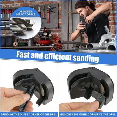 Multipurpose Drill Bit Grinding Sharpener ,Electric Impact Drill Knife Sharpener ,Disposable Double-sided Polishing