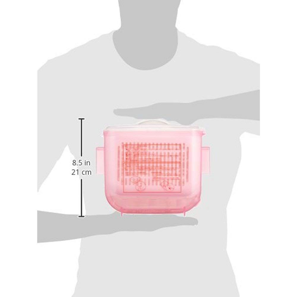 Pigeon Microwave Steam Chemical Sterilizer Case 04023 Baby Bottle Sterilizer Case &