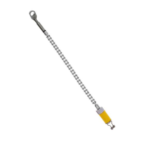 Stainless Steel Fishing Swinger Chain Carp Indicator Ring Bell Bite Alarm