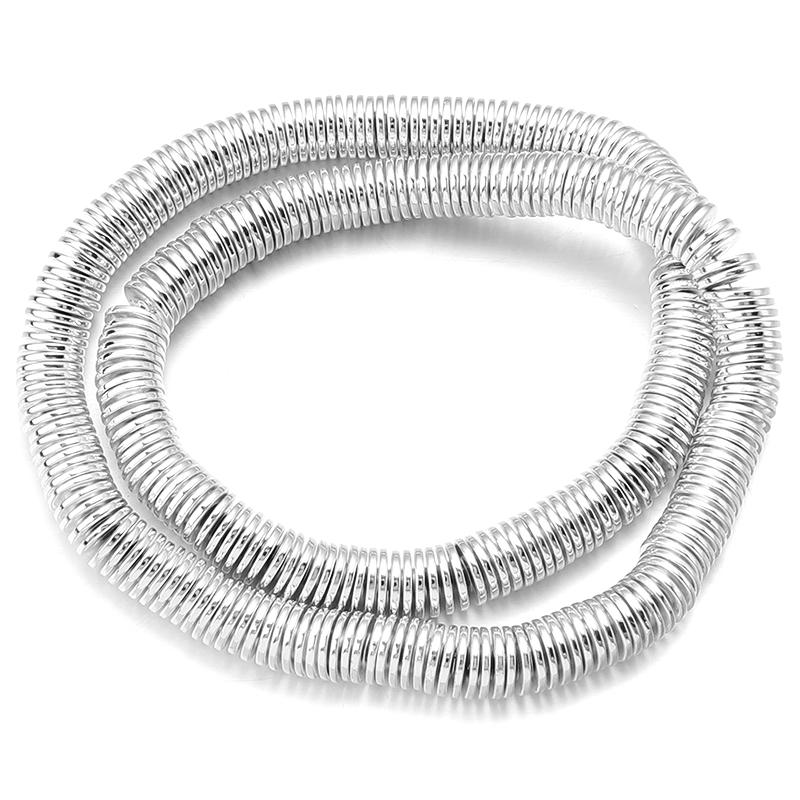 280-370pcs/Strand 3 4 6 8mm Natural Stone Rondelle Hematite Beads Beasd for Jewelry Making Flat Round Disc Loose Spacer Beads