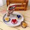 Korean-Style Colorful Heart Magsafe-Compatible Magnetic Phone Folding Alloy Stand