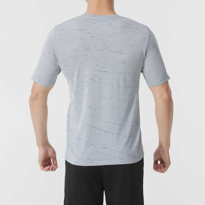 Under Armour Comfortable Casual Outdoor Breathable Short Sleeve T-Shirt Unisex Tops Gray 25500518-009