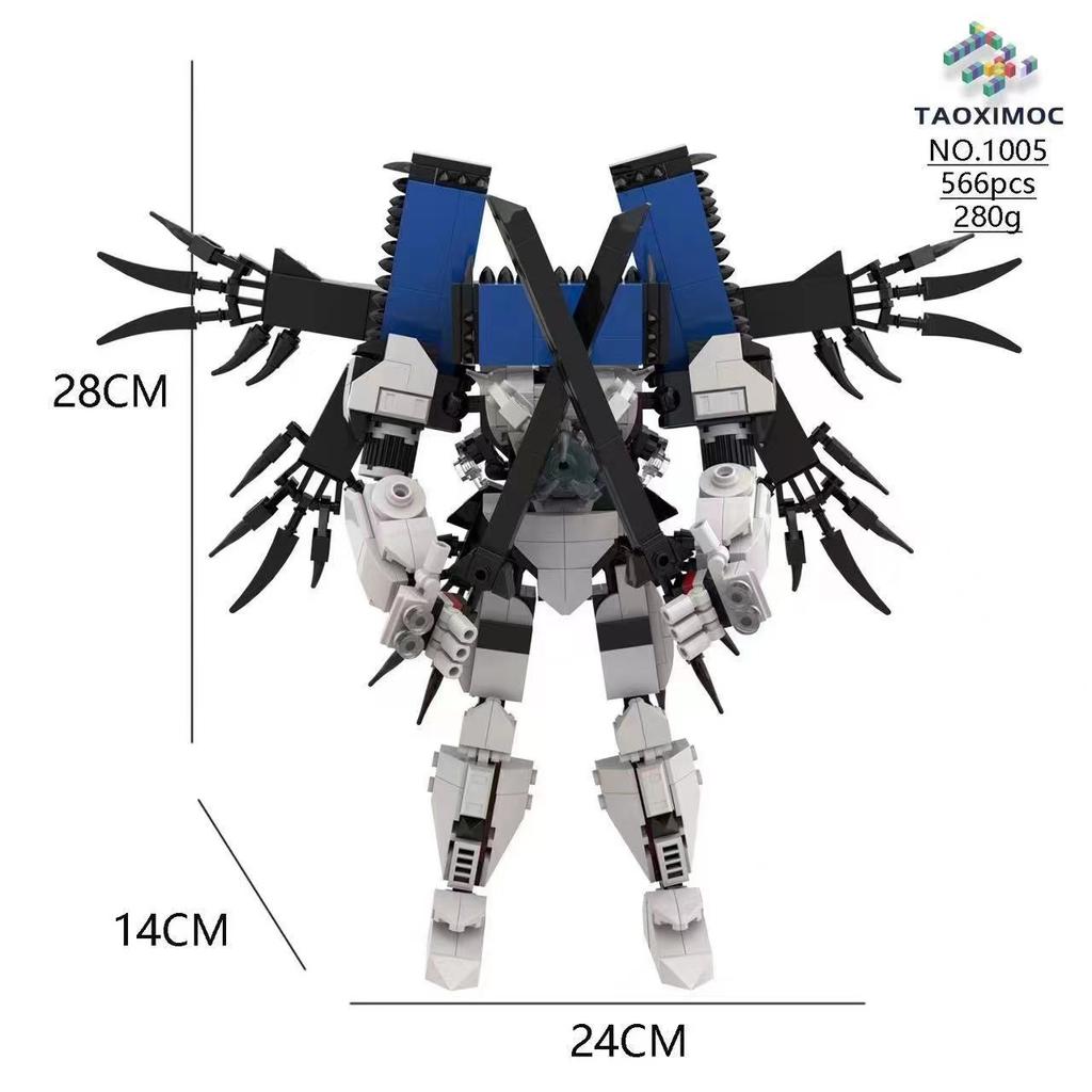 Skibidi Toilet MOC Abstract Robot Building Blocks Compatible With  Titan Drill Man Model Bricks Toys