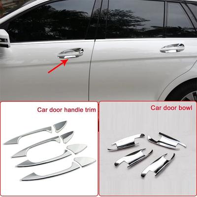 Pentru Mercedes Benz GLK/GL/ML/C Class W204 X204 ABS cromat mâner ușii mașinii ornamente uși bol decorare stilul mașinii accesorii auto