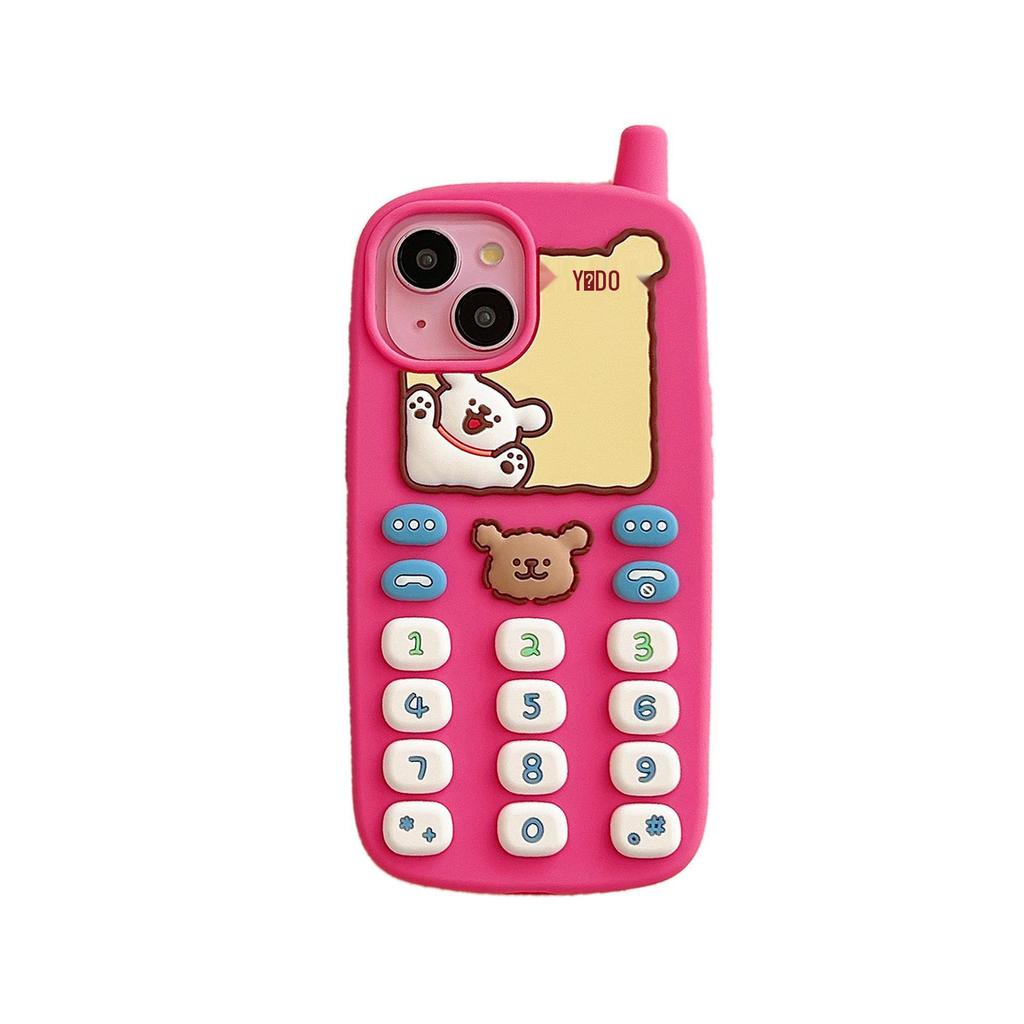 Compatible with Apple 17 Pro Max: Little Dog Big Brother Full Coverage Phone Case for iPhone 15/14/13/12 Pro