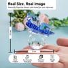 Decorative Items, Blue Crystal Butterfly for Home Decor, Decor Items for Living Room, Office Desk Enhancement, Single Piece Home Decoration Items