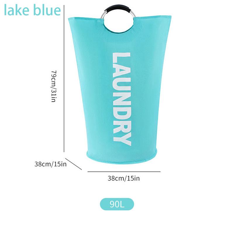 Oxfordcloth laundry bag Waterproof Laundry Basket foldable clothes bucket large-capacity dirty clothes basket Bathroom stora bag