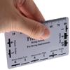 Straight Edge Leveling with String Action Ruler Luthiers Tool Measuring Ruler Guitar Neck Gauge