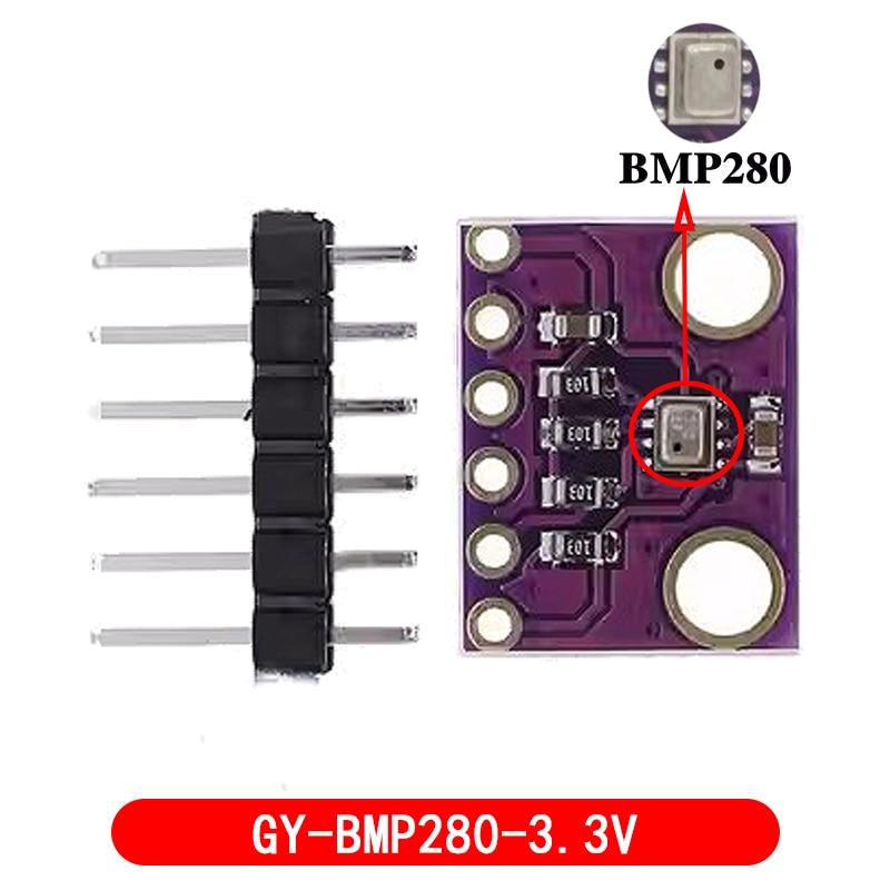 

BME280 BMP280 Цифровий датчик Температура Вологість Модуль датчика барометричного тиску I2C SPI 1,8-5 В GY-BME280 5 В/3,3 В
