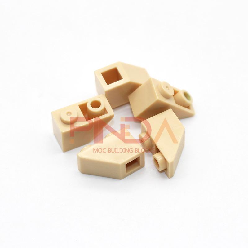 100pcs MOC Slope Inverted 45 2x1 3665 DIY Enlighten Block Bricks Compatible with Assembles Particles Toys for Children