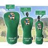Golf Head Cover Utility Cover Set Driver 460cc 440cc Compatible Cover Wood Cover UT Cover Waterproof Specification Tiger Character Tiger Character (1