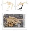 Puzzle Szkielet Dinozaura 3D [Montaż DIY] Realistyczne Kości+Ekologiczne, Nauka STEM/Więź Rodzinna