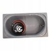 Gutter Sediment Tank 110/125, Gray