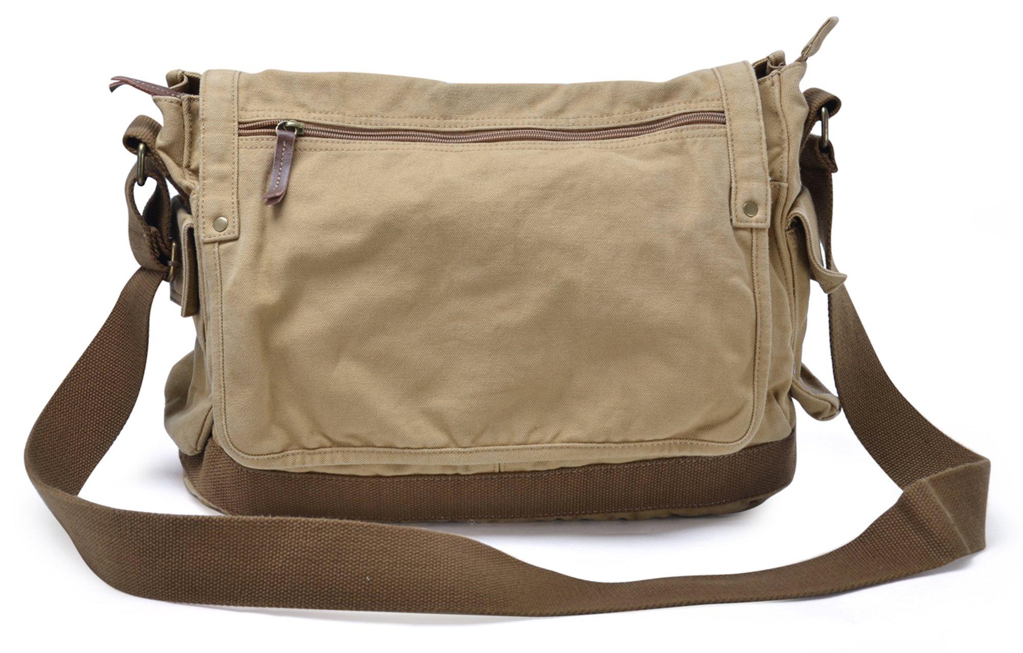 

Gootium 30622KA Cotton Canvas Bag Khaki (Goshon) Shoulder, хакі