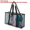 Minimalist Mesh Beach Bag For Swimming And Travel With Large Capacity For Casual Use
