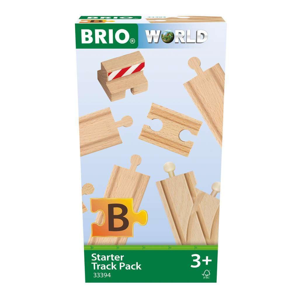 

BRIO Дополнительный набор рельсов 33394 (Стартовый набор 13 шт.)