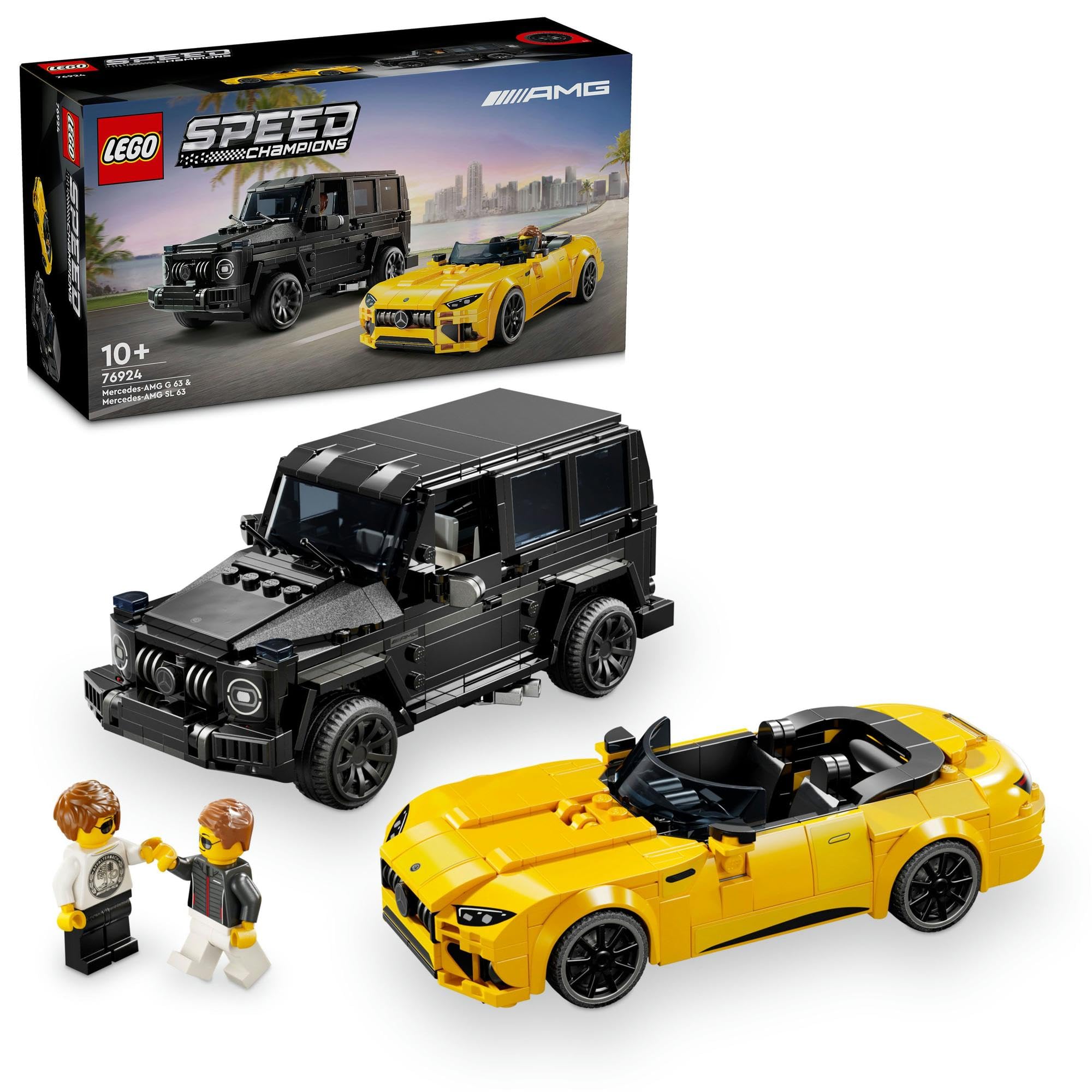 LEGO Speed Champions Mercedes-AMG G 63 and SL 63 Playset