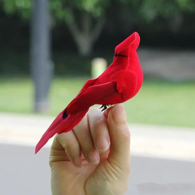Artificial Bird Garden Green Plant Home Decoration Clip Prop Manufacturer Direct Feather Flapper Handicraft Bird