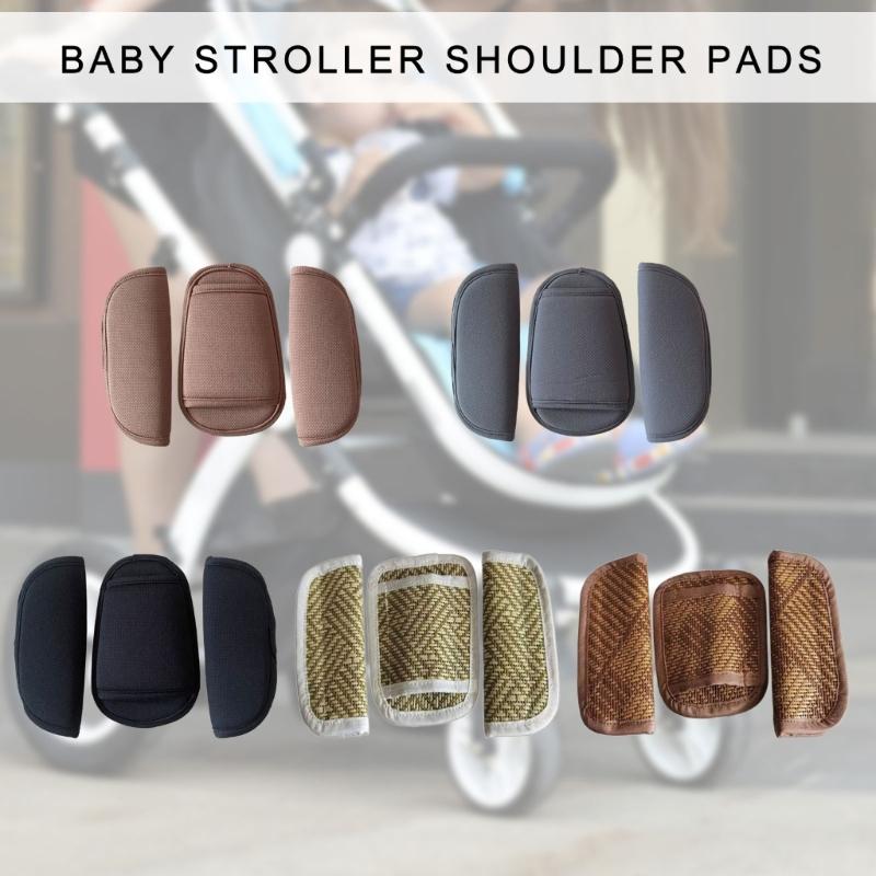 Breathable Pram Seats Belt Protection Pad Baby Pram Shoulder Strap Pad Cushion Infant Pushchair Shoulder Belt Cover
