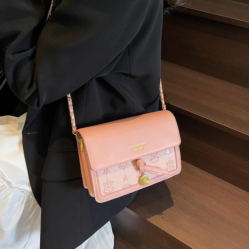 Fashion Small Bag New Shoulder Bag Crossbody Bag Women's Small Square Bag Leisure Bag