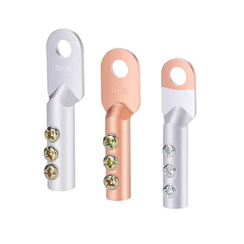 Pressure-Free DT/DL/DTL Copper-Aluminum Wire Lugs Screw Terminal Blocks Cable Connectors