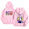 Children's Long-sleeved Loose Pullover Fashionable Hooded Sweatshirt
