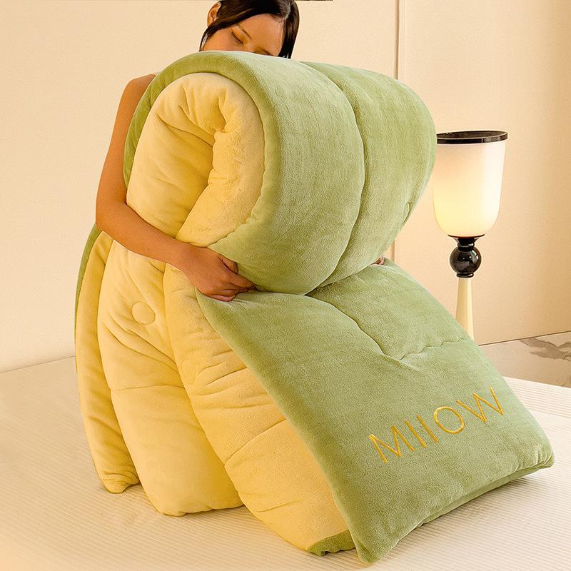 Oboustranná sametově hřejivá zimní přikrývka