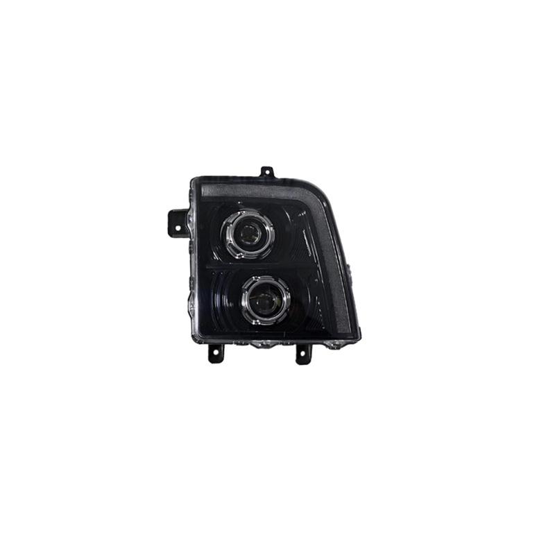 High Brightness LED Headlight Assembly with Dual Lenses & Flowing Turn Signal for Dongfeng Tianjin First Gen